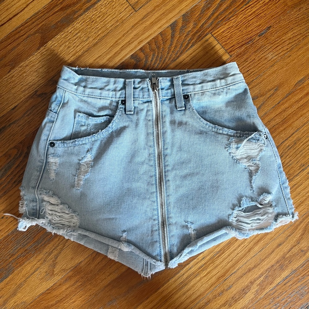 CARMAR denim skirt
